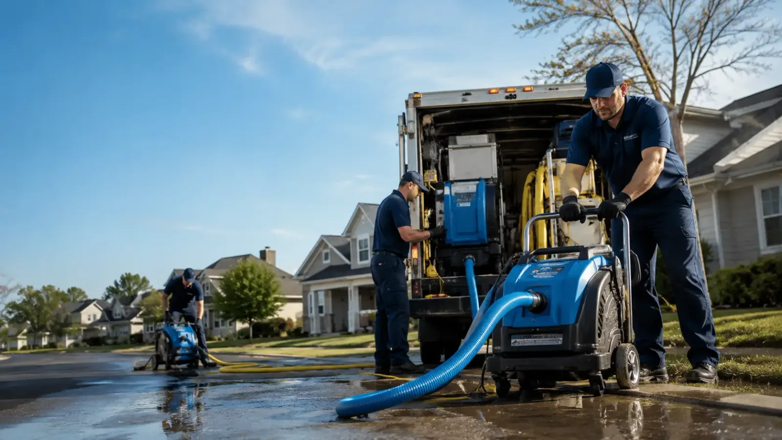 Flood Damage Cleanup in Taos Ski Valley, NM